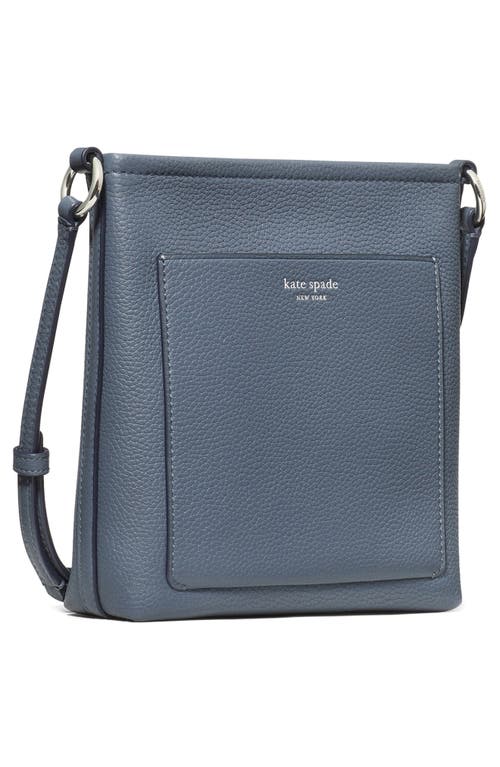 Kate Spade New York Ava Pebble Leather Swing Crossbody Bag In Gray