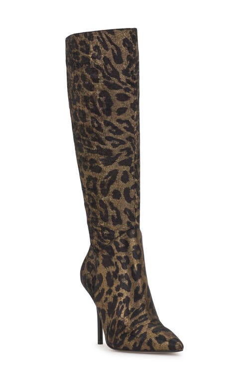 Jessica Simpson Lovieinn2 Knee High Boot In Animal Print