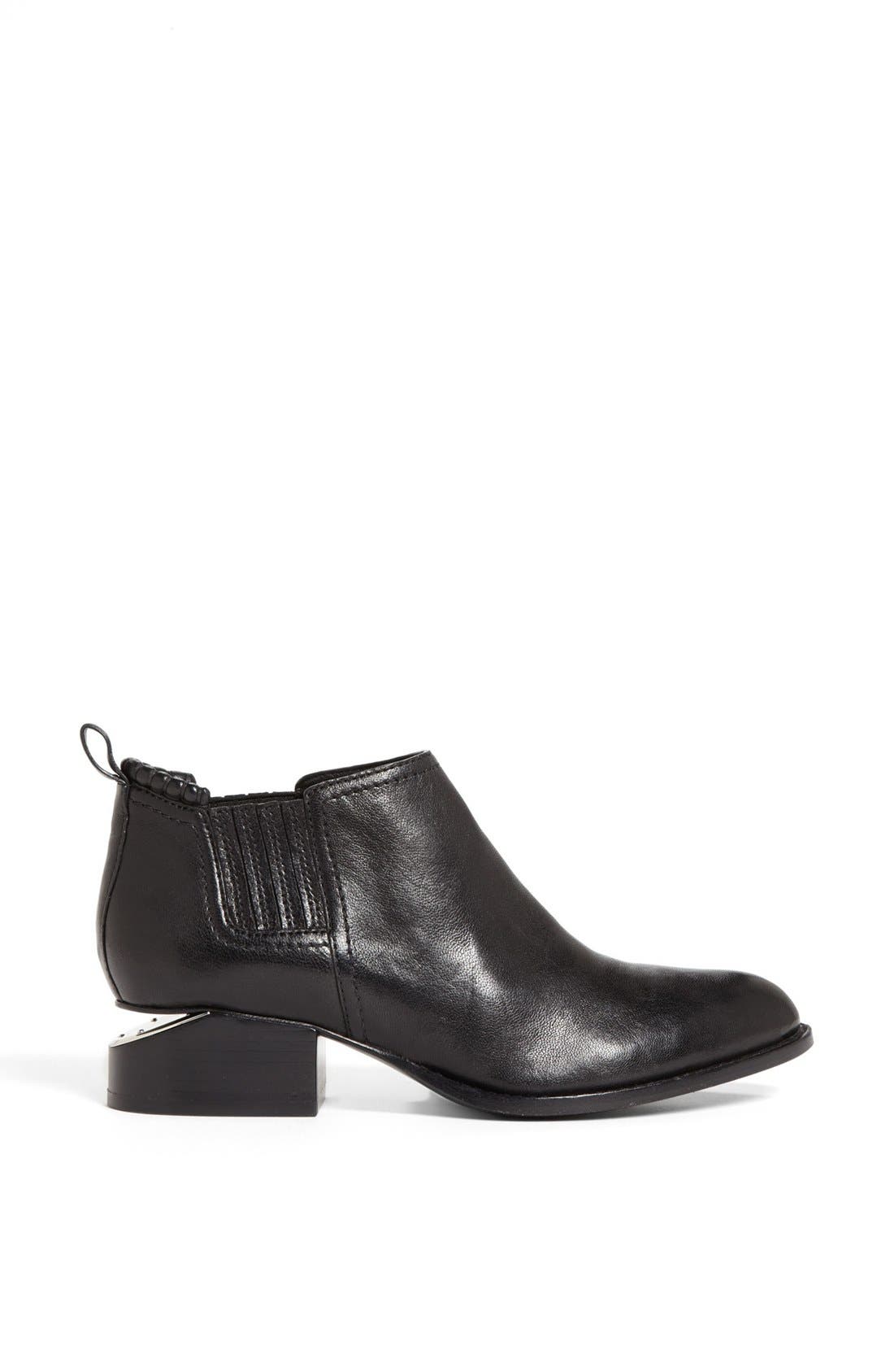'Kori' Ankle Boot, Alternate, color, BLACK