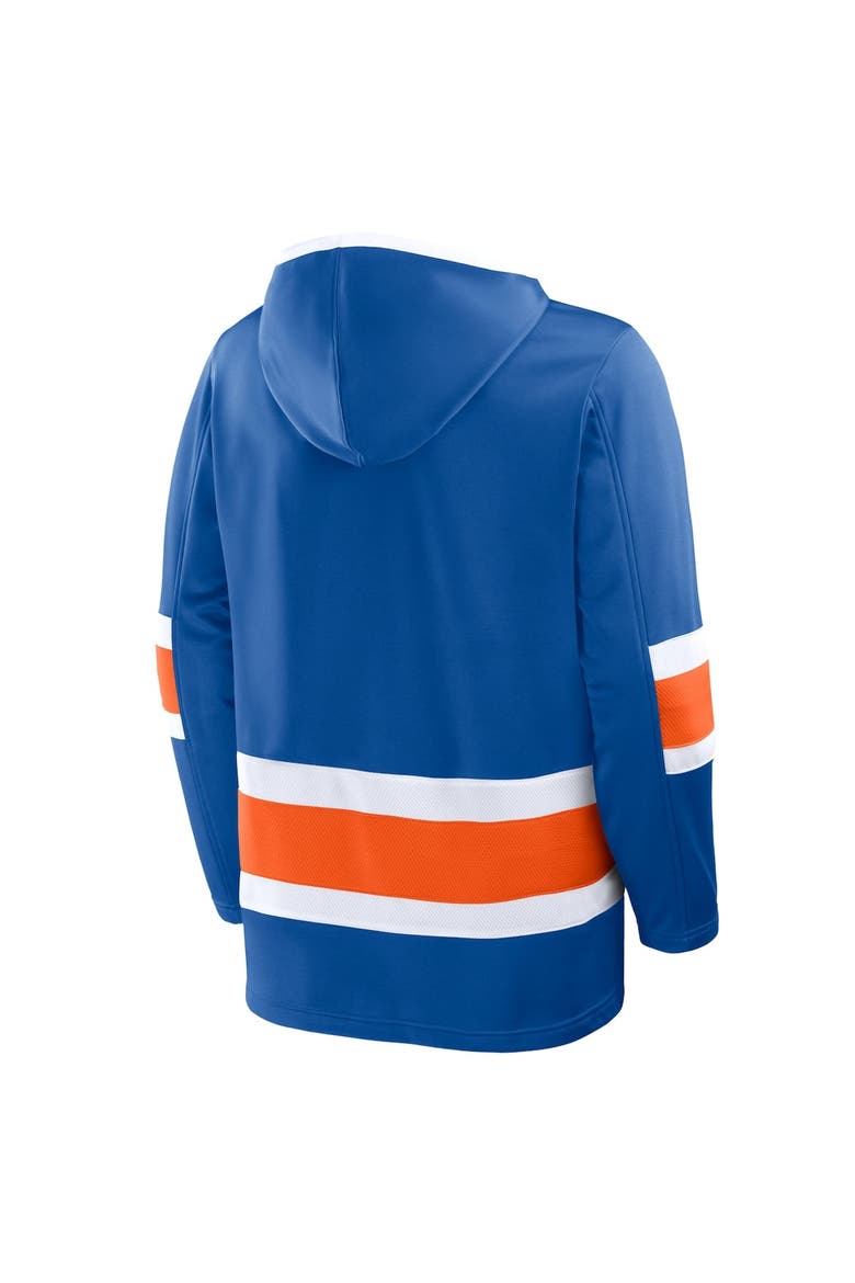 Men's Fanatics Royal New York Islanders Prime Time Fleece Hoodie, Alternate, color, Royal