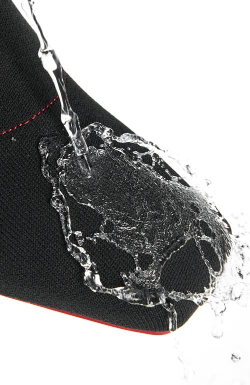 Vivaia Square-toe Water-repellent Heeled Boots In Black