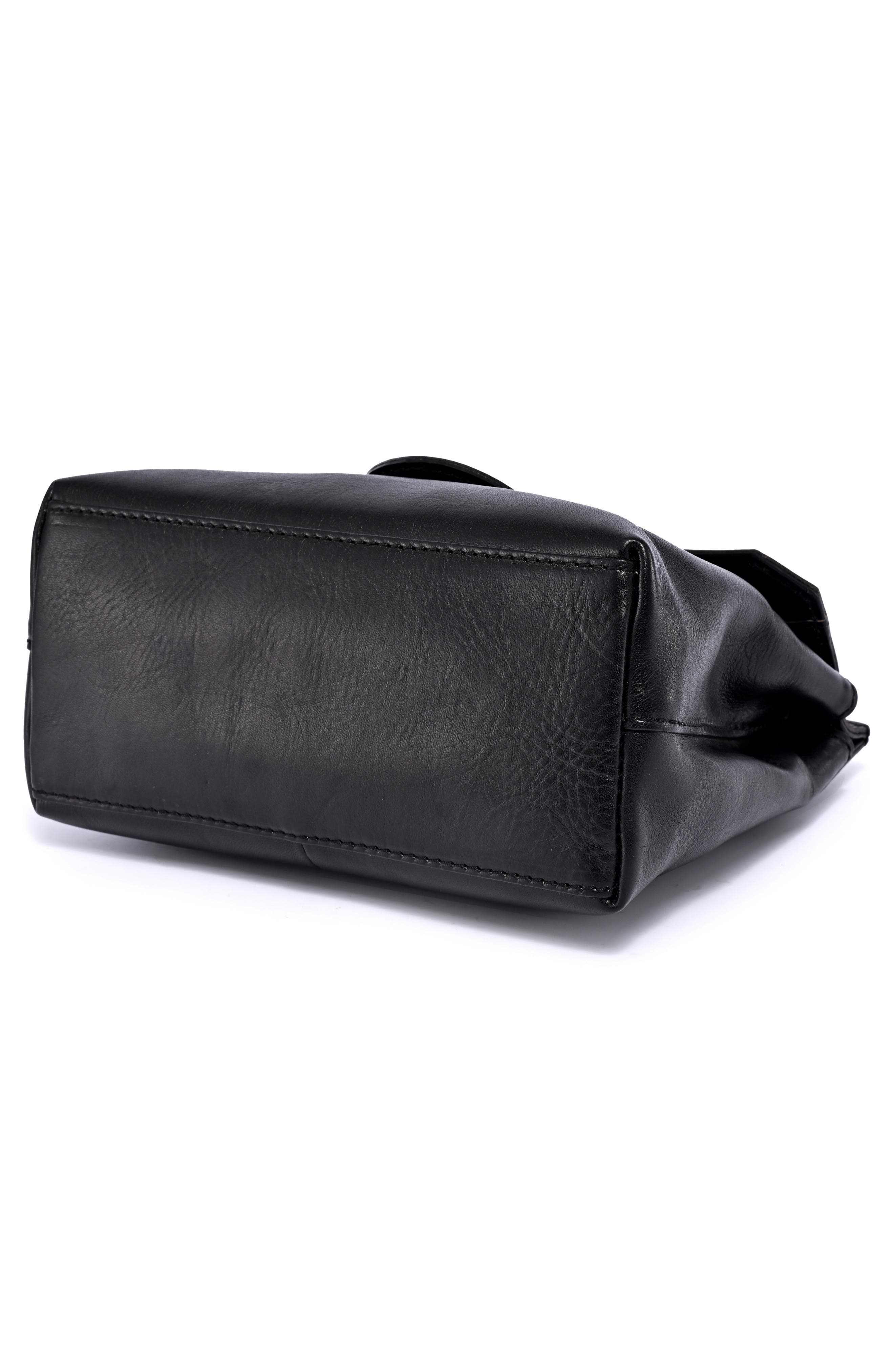 OLD TREND Leather Cypress Crossbody Bag, Alternate, color, Black