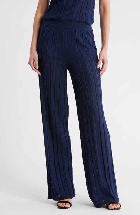 M Missoni Cotton Blend Sweater Pants