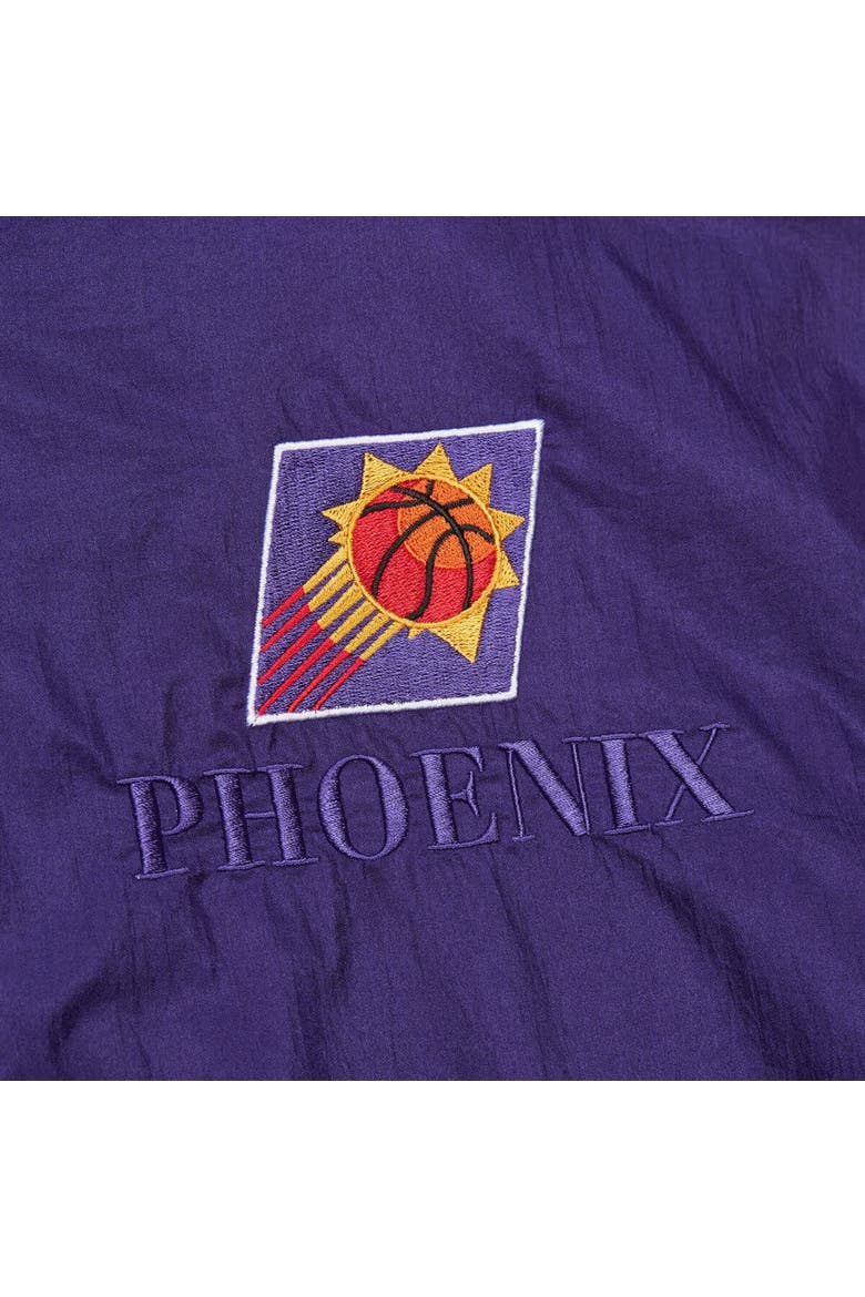 Unisex Mitchell & Ness  Purple Phoenix Suns Hardwood Classics Team OG 3.0 Anorak Half-Zip Windbreaker Jacket, Alternate, color, Purple