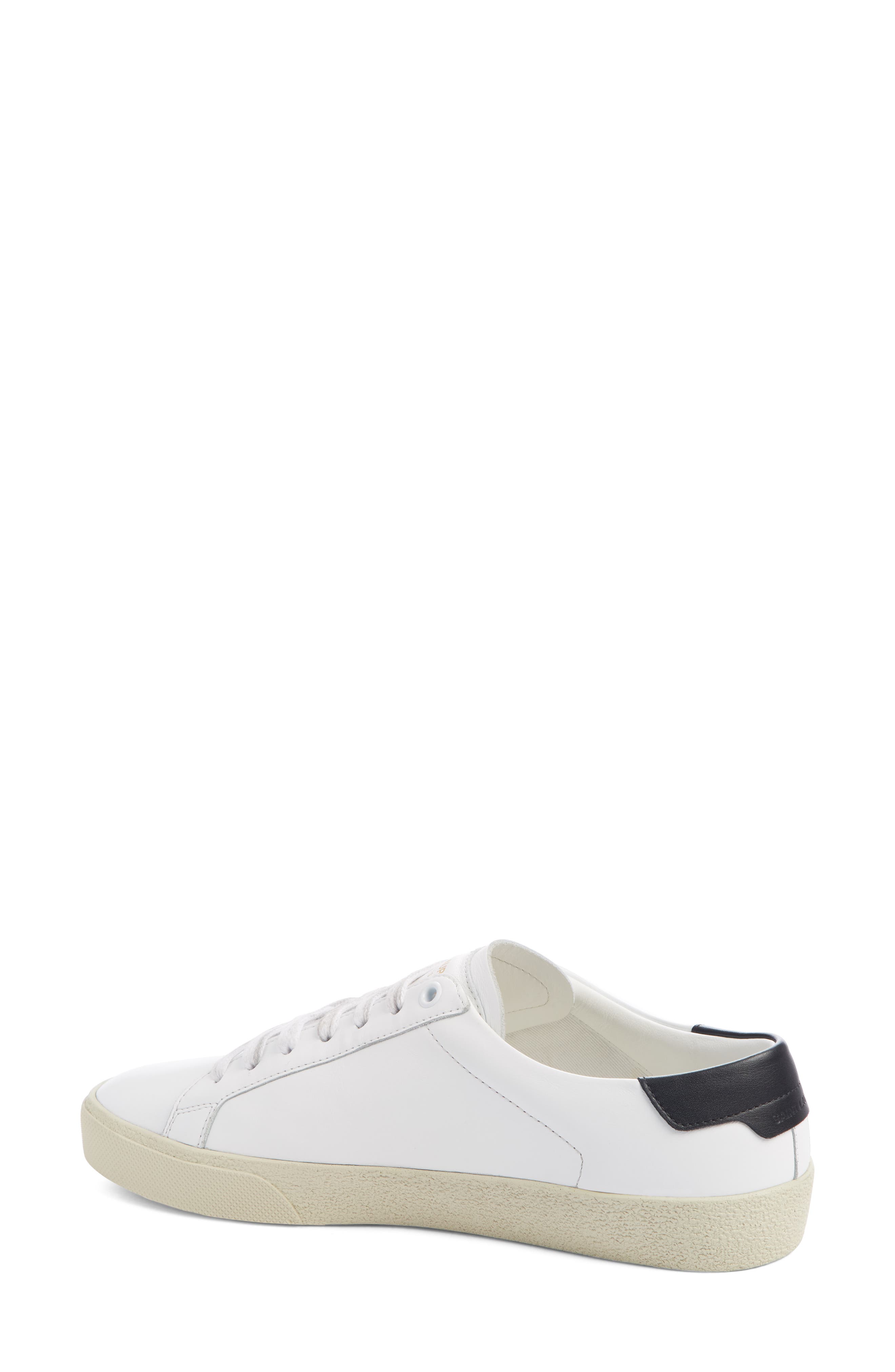 Saint Laurent Court Classic Embroidered Logo Sneaker, Alternate, color, 
