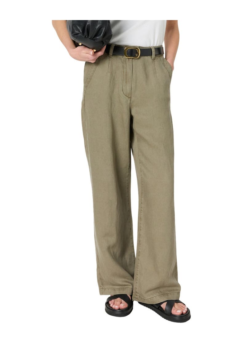 Azilia Wide Leg Pants, Main, color, Khaki Green