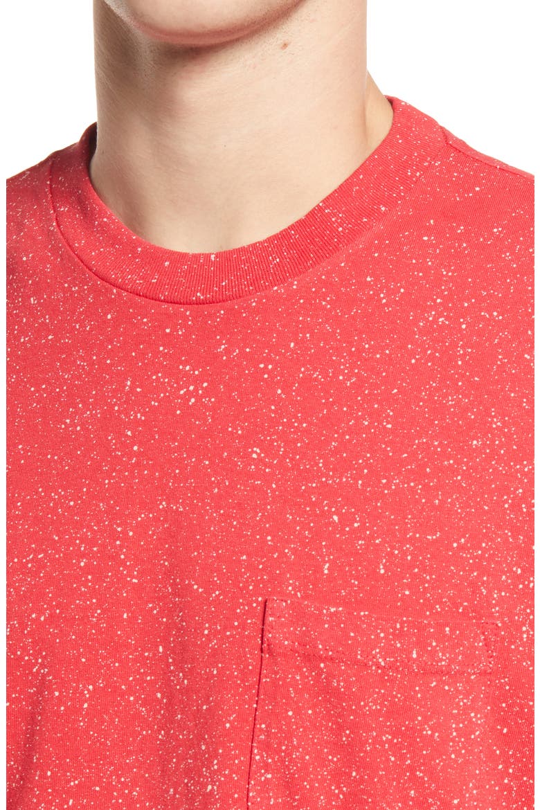 Men's Salt Wash Pocket T-Shirt, Alternate, color, CARDINAL