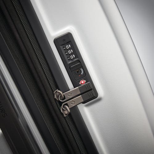 Samsonite Octiv 2-piece Set (20/24) Hardside Spinner In Silver