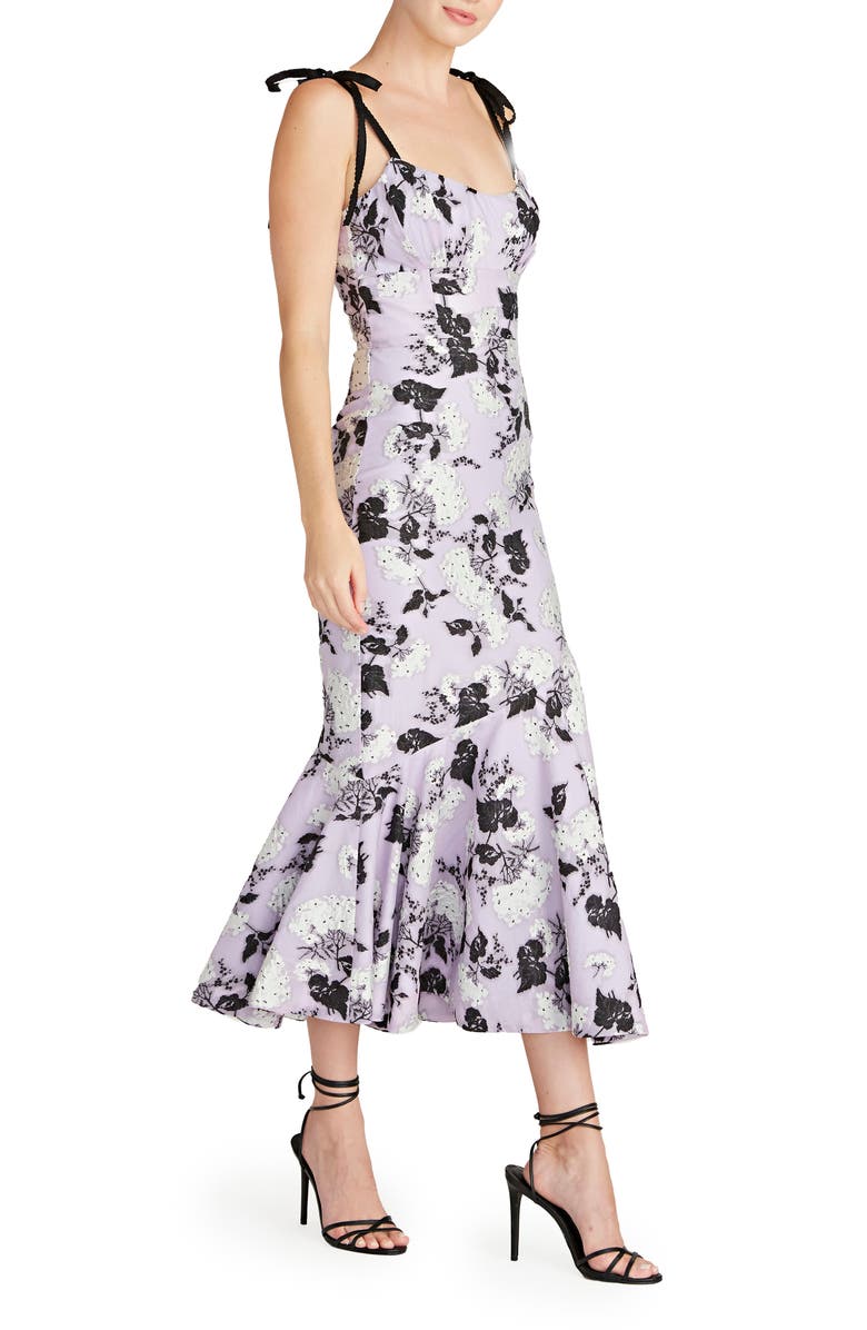 ML Monique Lhuillier Midi Dress, Alternate, color, 