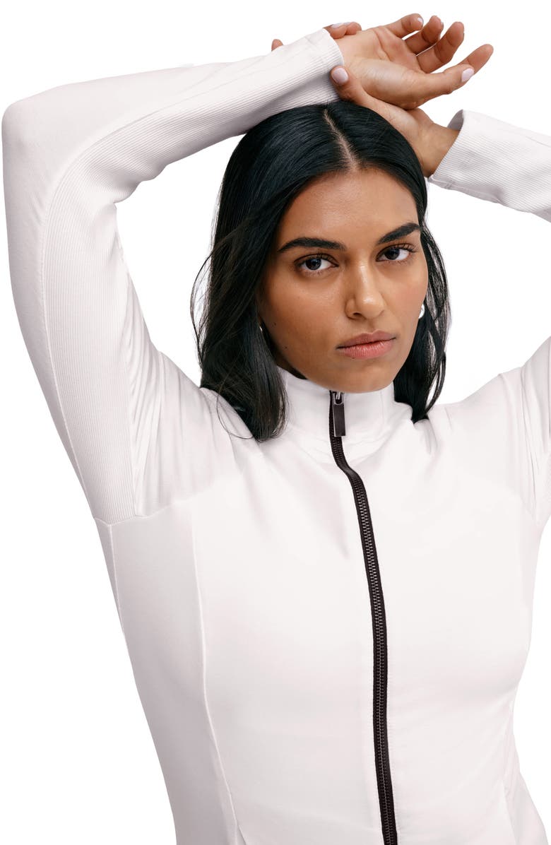 Marcella Samuelle Jacket, Alternate, color, Cream