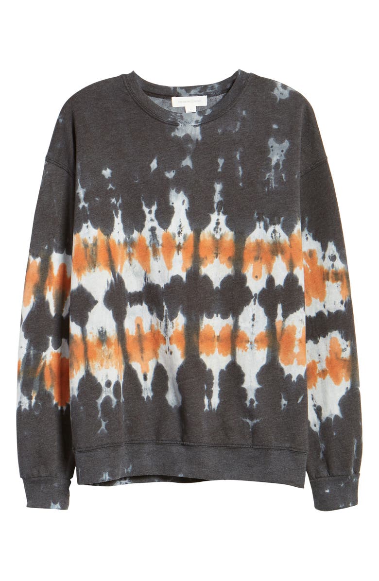 Treasure & Bond Tie Dye Cotton Blend Sweatshirt, Alternate, color,