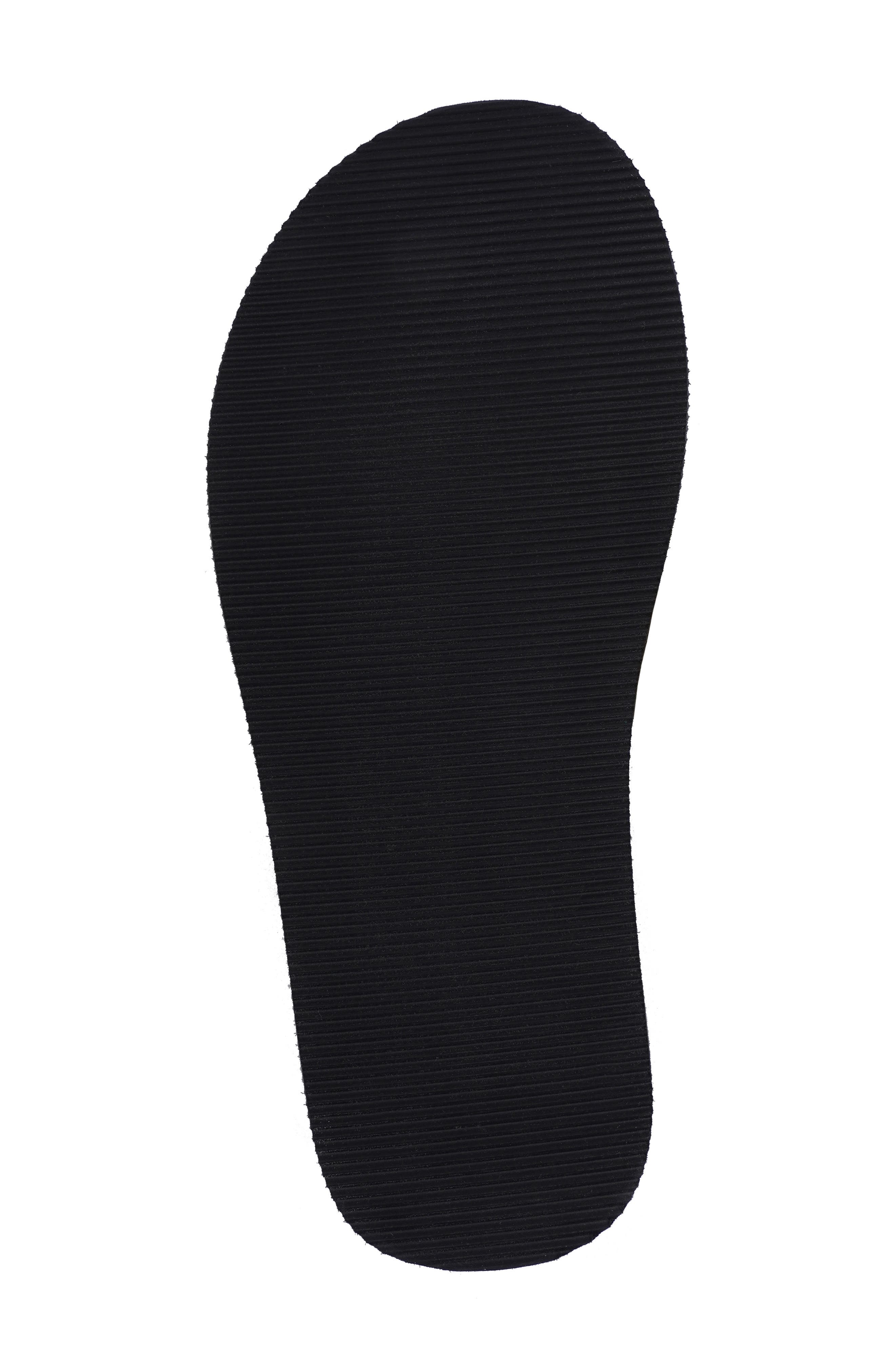 ZIGI Quigley Platform Flip Flop, Alternate, color, Black