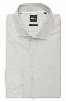 BOSS Hank Kent Slim Fit Stretch Dress Shirt