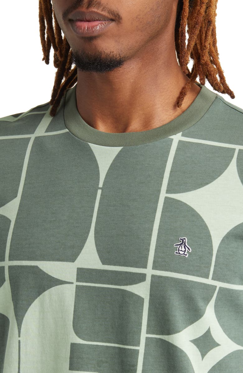 Original Penguin Geometric Graphic T-Shirt, Alternate, color, 