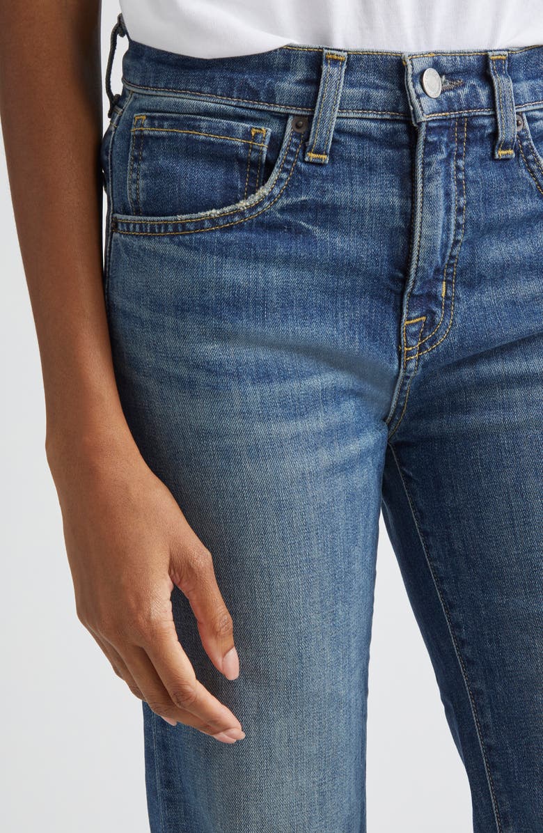 Nili Lotan Celia Bootcut Jeans, Alternate, color, Classic Wash