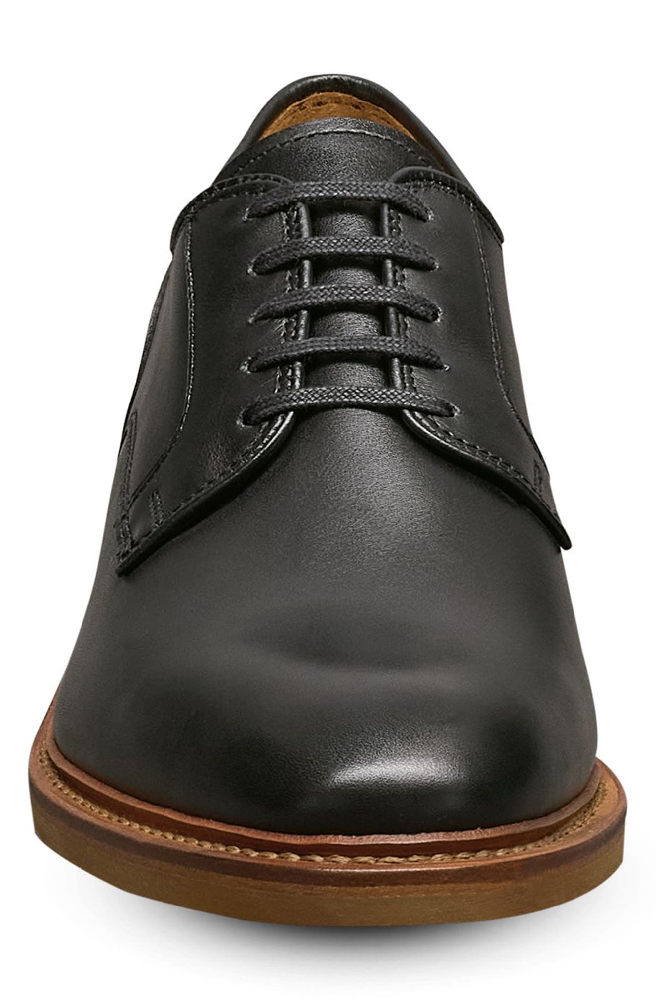 Allen Edmonds Walker Verse Derby, Alternate, color, Black
