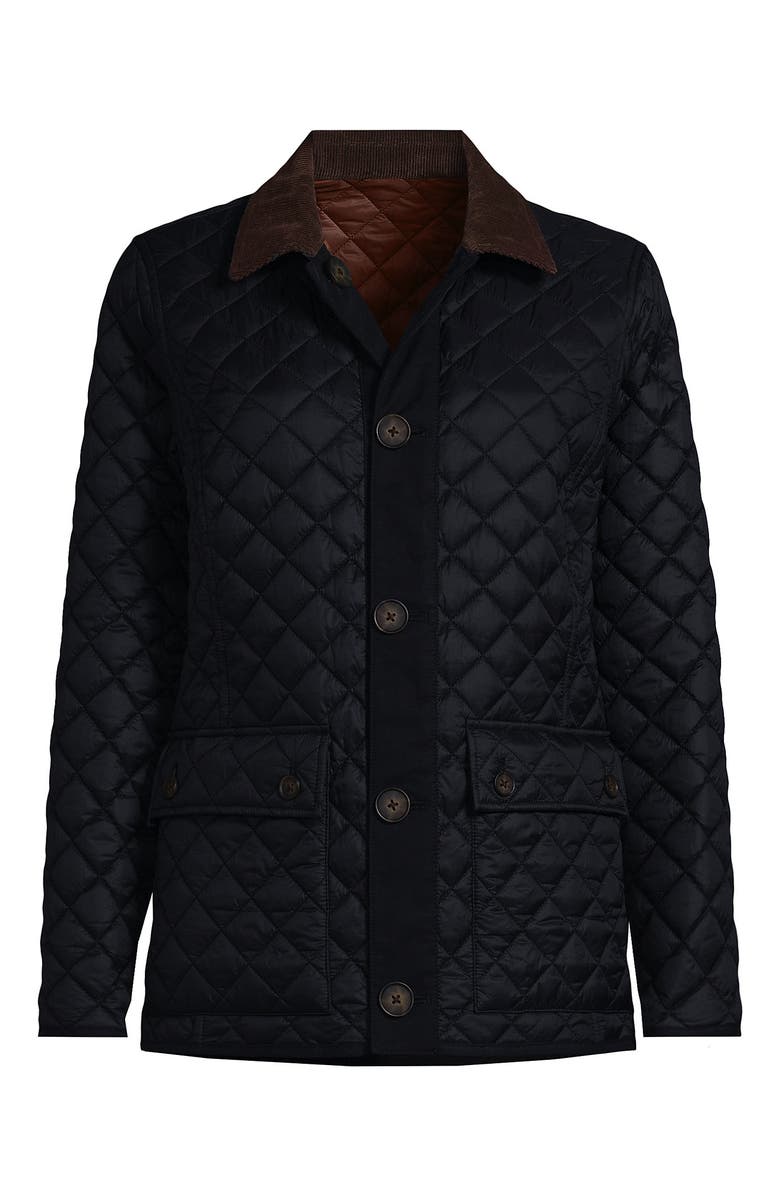 Lands' End Reversible Barn Quilted Jacket, Alternate, color, 