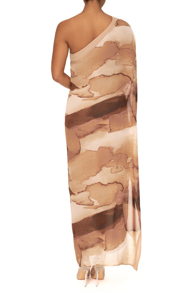 JLUXLABEL Mariel One-Shoulder Maxi Dress, Alternate, color,