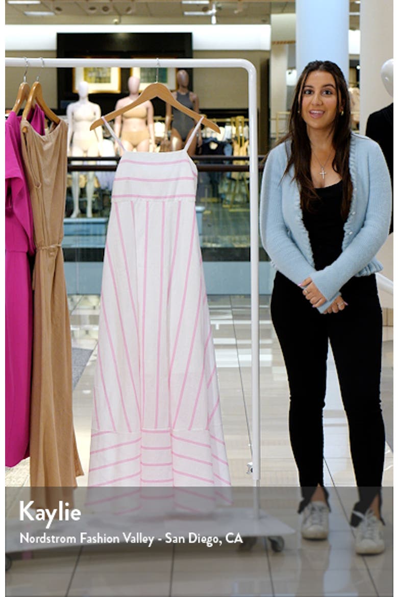 Seville Stripe Maxi Dress video