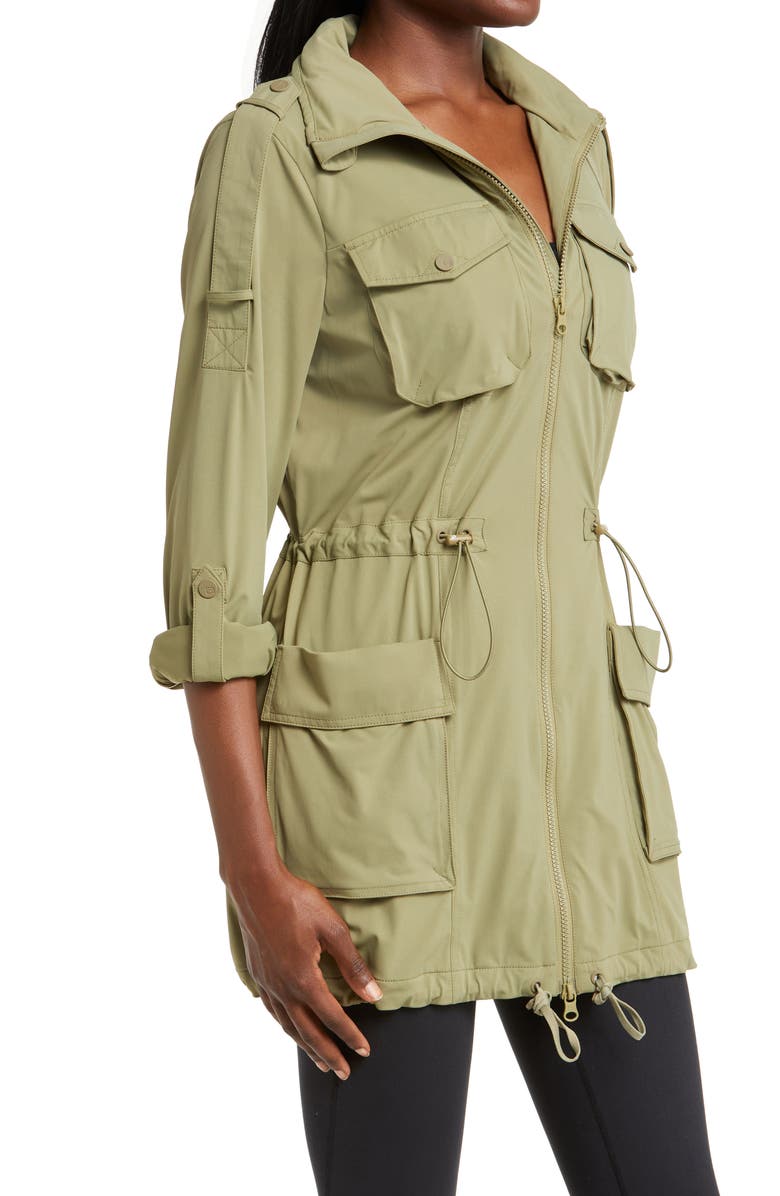 Blanc Noir Mastermind Hooded Jacket, Alternate, color, Green