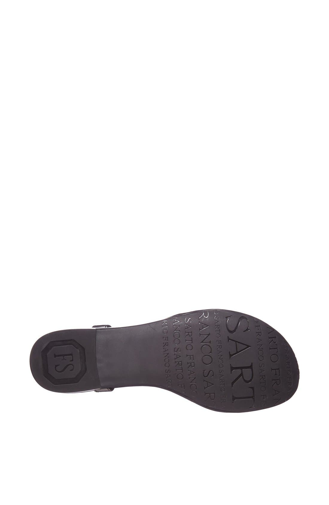 'Grip' Sandal, Alternate, color, BLACK WEAVE