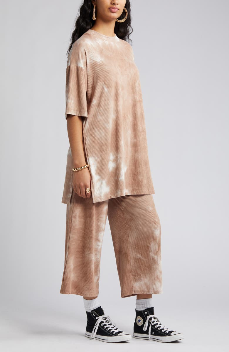 Dressed in Lala Lex Ribbed Top & Pants, Alternate, color, 