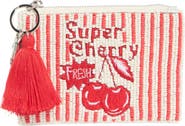 Collection XIIX Beaded Super Cherry Coin Purse