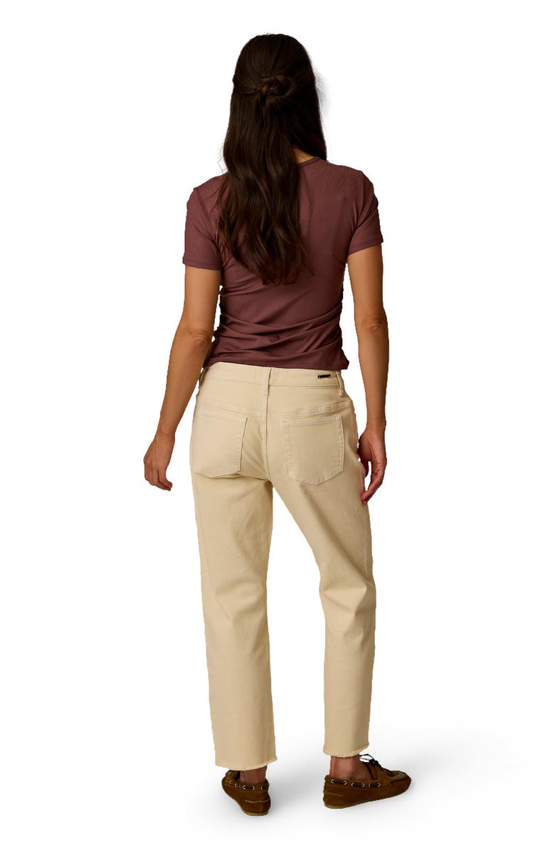 Carve Designs Austin Crop Jean, Alternate, color, Ecru