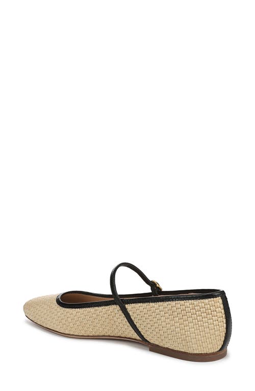 Veronica Beard Ellie Mary Jane Flat In Black