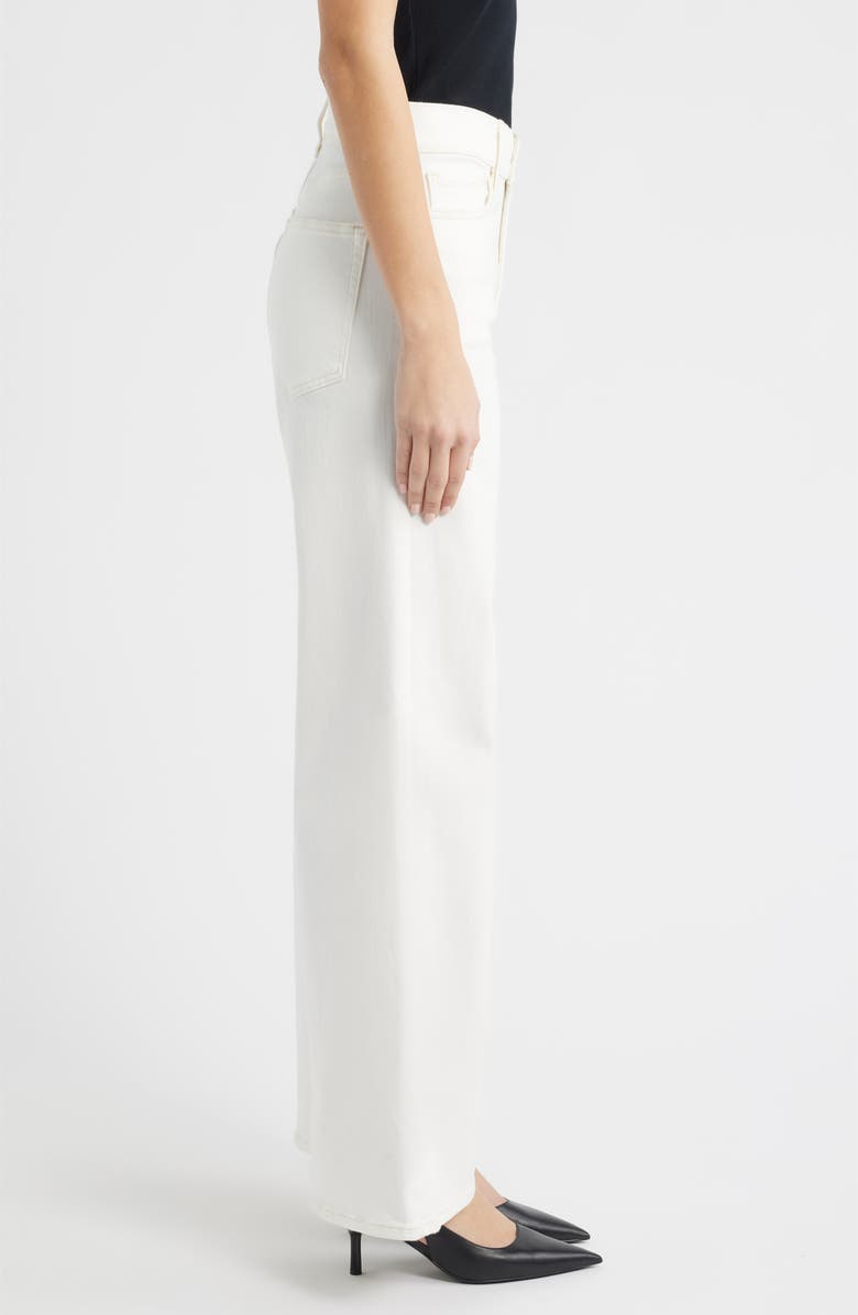 FRAME Le Slim Palazzo High Waist Wide Leg Jeans, Alternate, color, Au Natural Clean