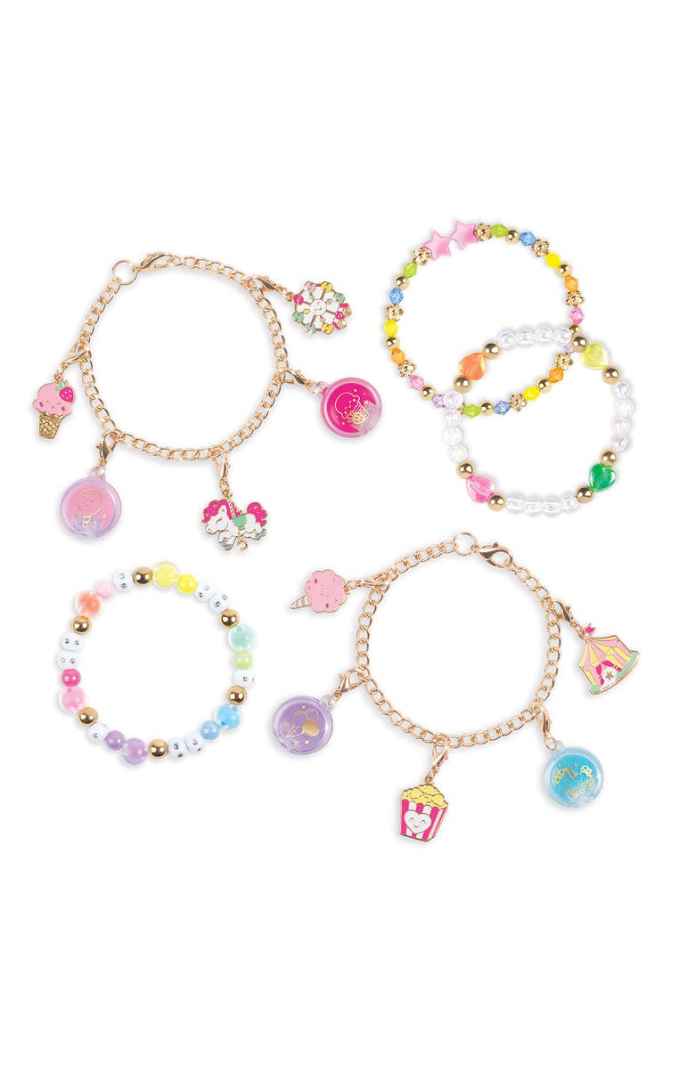 Make It Real Sweet Spin Carnival Lipgloss Bracelets, Alternate, color, Multi