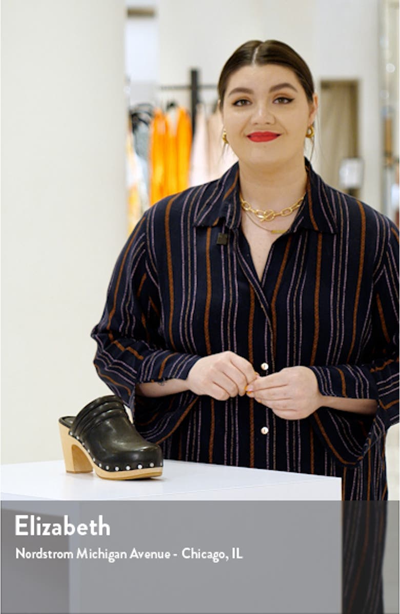 Robbie Studded Clog, sales video thumbnail