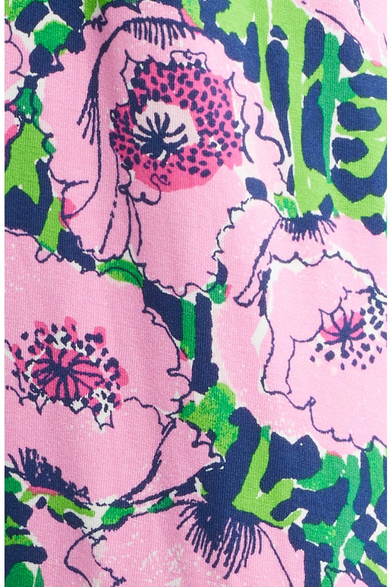 Wisteria Floral Maxi Dress, Alternate, color, PINK/ GREEN/ NAVY FLORAL