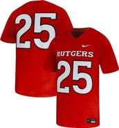 Nike Men's Nike #25 Scarlet Rutgers Scarlet Knights Untouchable Replica Game Jersey