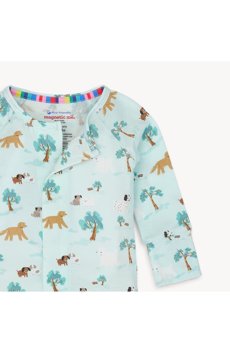 Magnetic Me Central Bark Convertible Magnetic Romper, Alternate, color, 