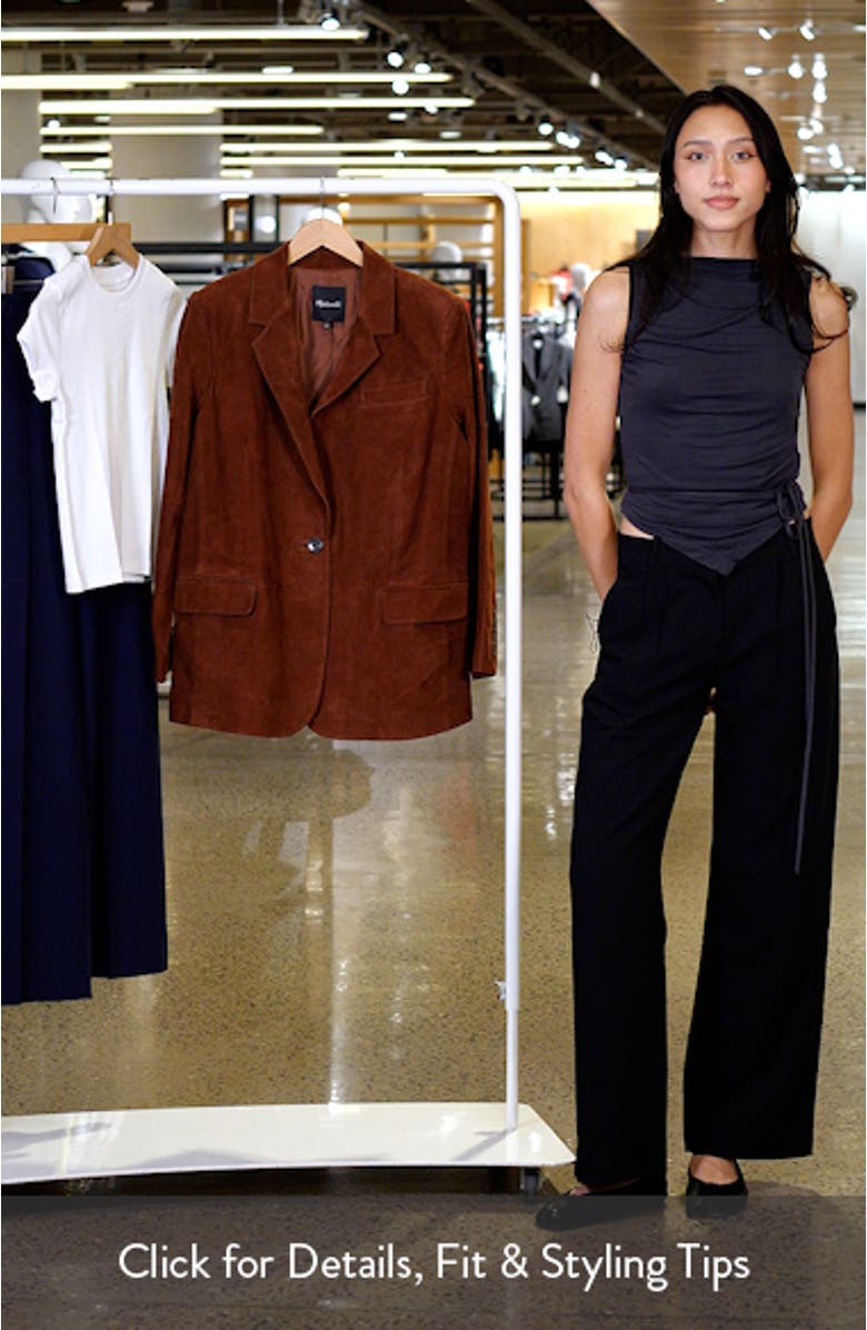 The Kline Suede Blazer, sales video thumbnail