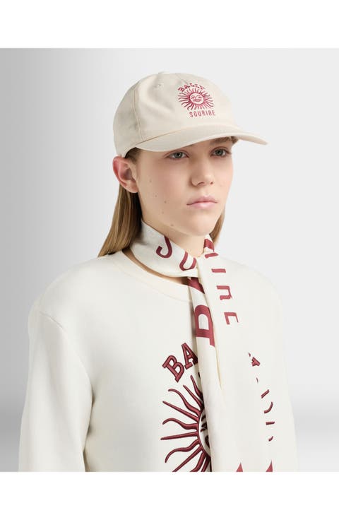 Baseball Hat in Cotton With the Bally Sourire