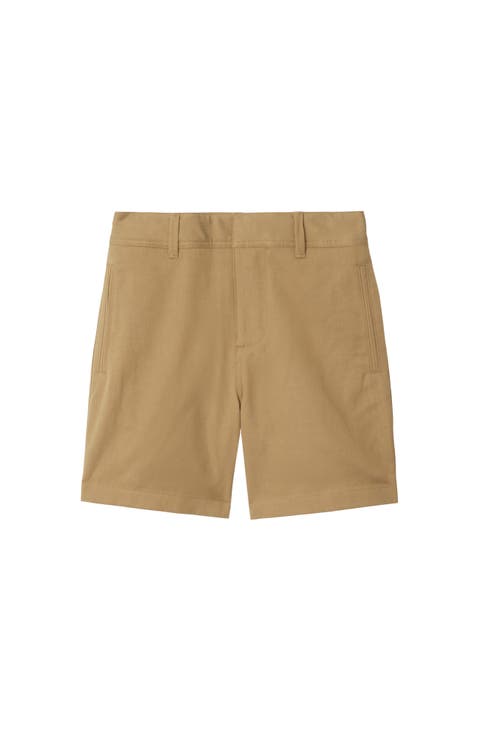 Cotton Blend Shorts