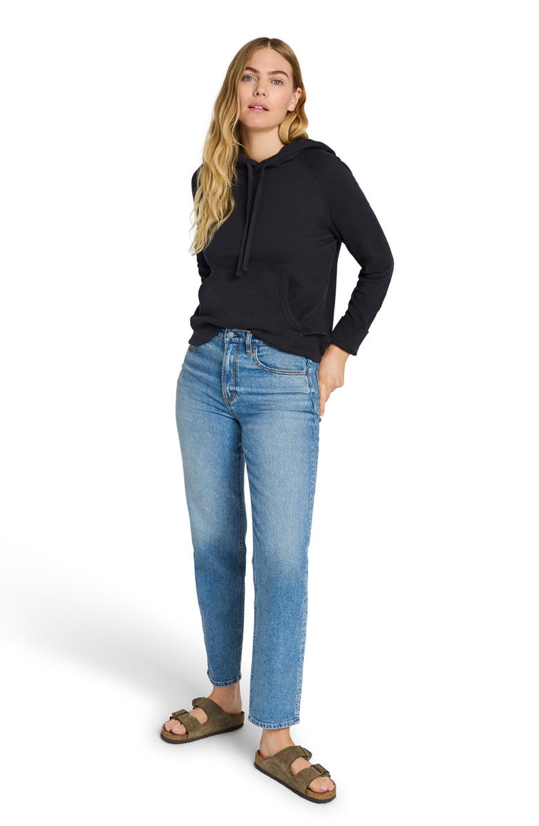 Faherty Sunwashed Slub Organic Cotton Hoodie, Alternate, color,