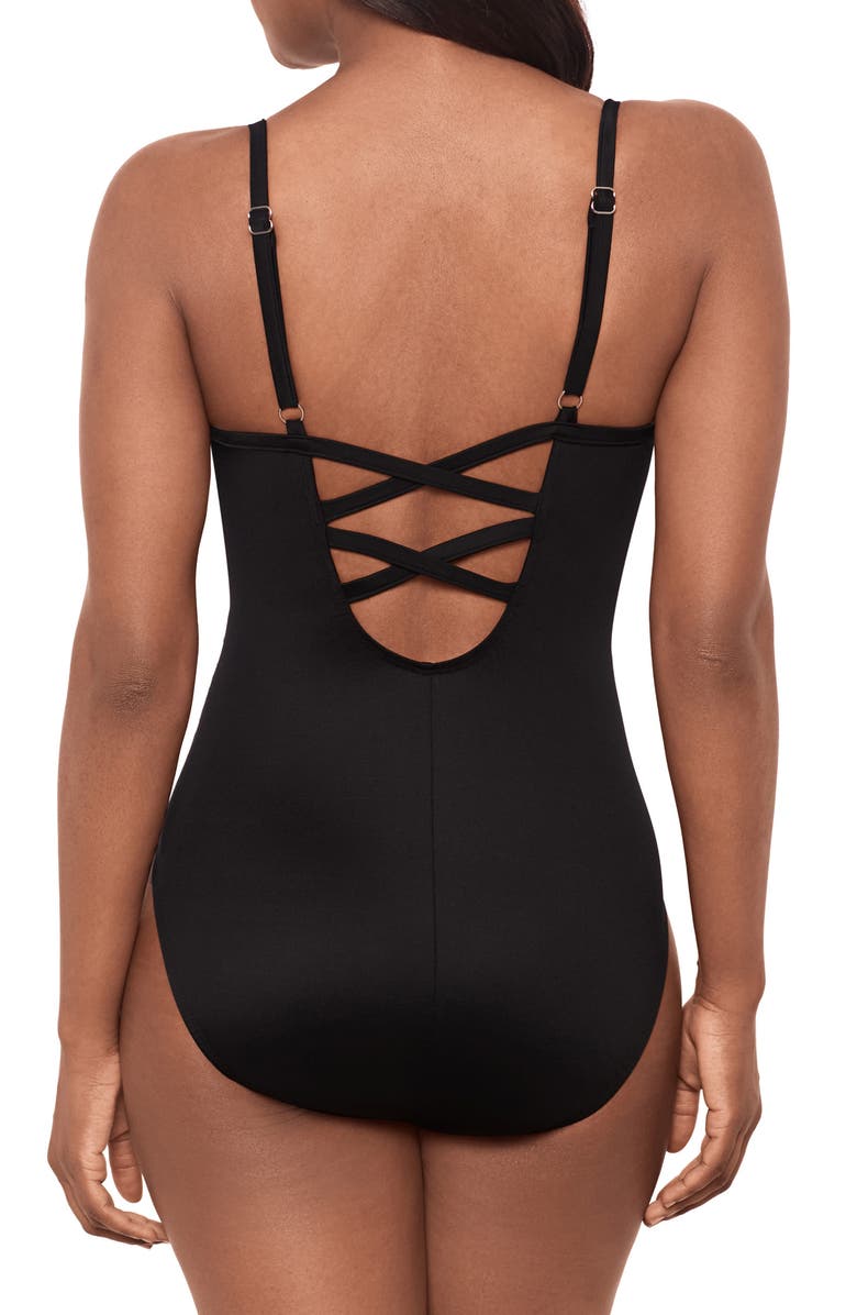 Miraclesuit<sup>®</sup> Paka Mayan Underwire One-Piece Swimsuit, Alternate, color, Bbl