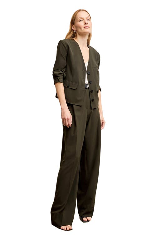 M.M.LaFleur Ayla Travel Jacket - OrigamiTech in Olive  product