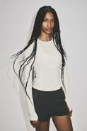 H&M Slim-fit Reflective Sports Top With Drymove
