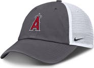 Nike Men's Nike Gray Los Angeles Angels Adjustable Trucker Hat