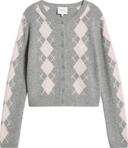 Reformation Clara Cashmere Crew Cardigan
