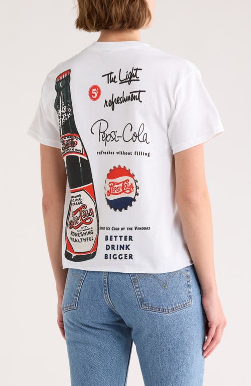 Philcos The Light Refreshment Graphic T-shirt In White