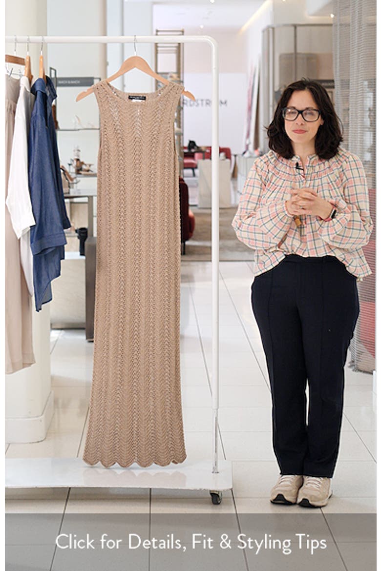 Sleeveless Knit Maternity Dress video