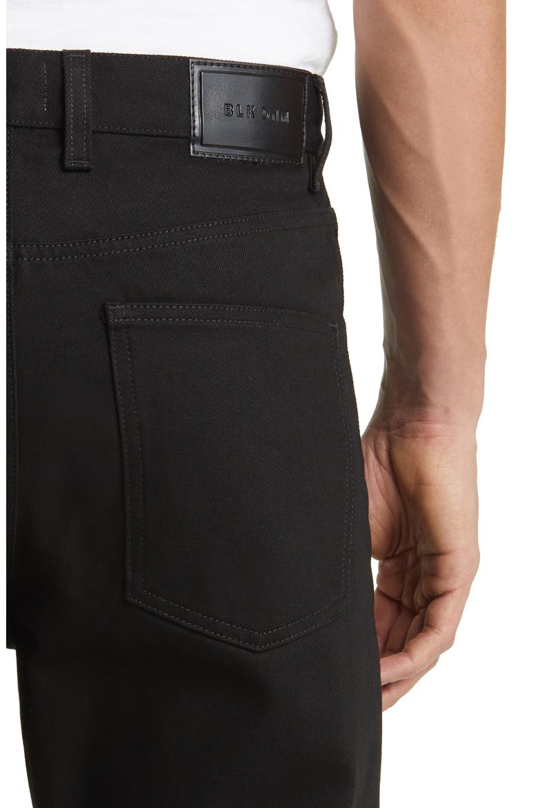 55 Relaxed Straight Leg Organic Cotton Jeans, Alternate, color, BLACK