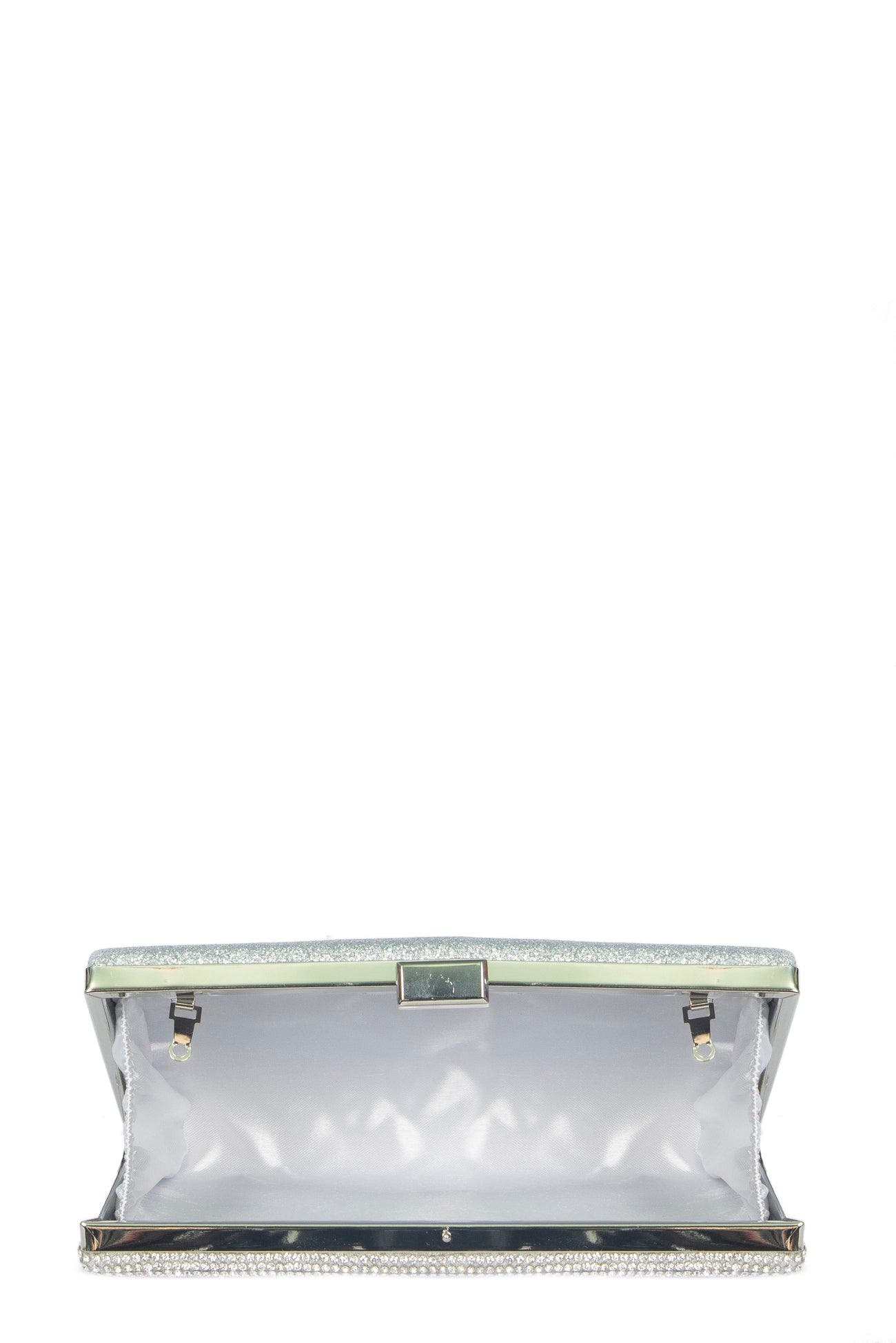 Sheena Clutch, Alternate, color, SILVER
