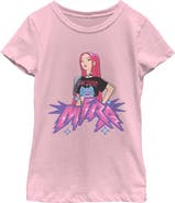 KPop Demon Hunters Girl's Kpop Demon Hunters Mira Rockstar Pose Graphic T-Shirt