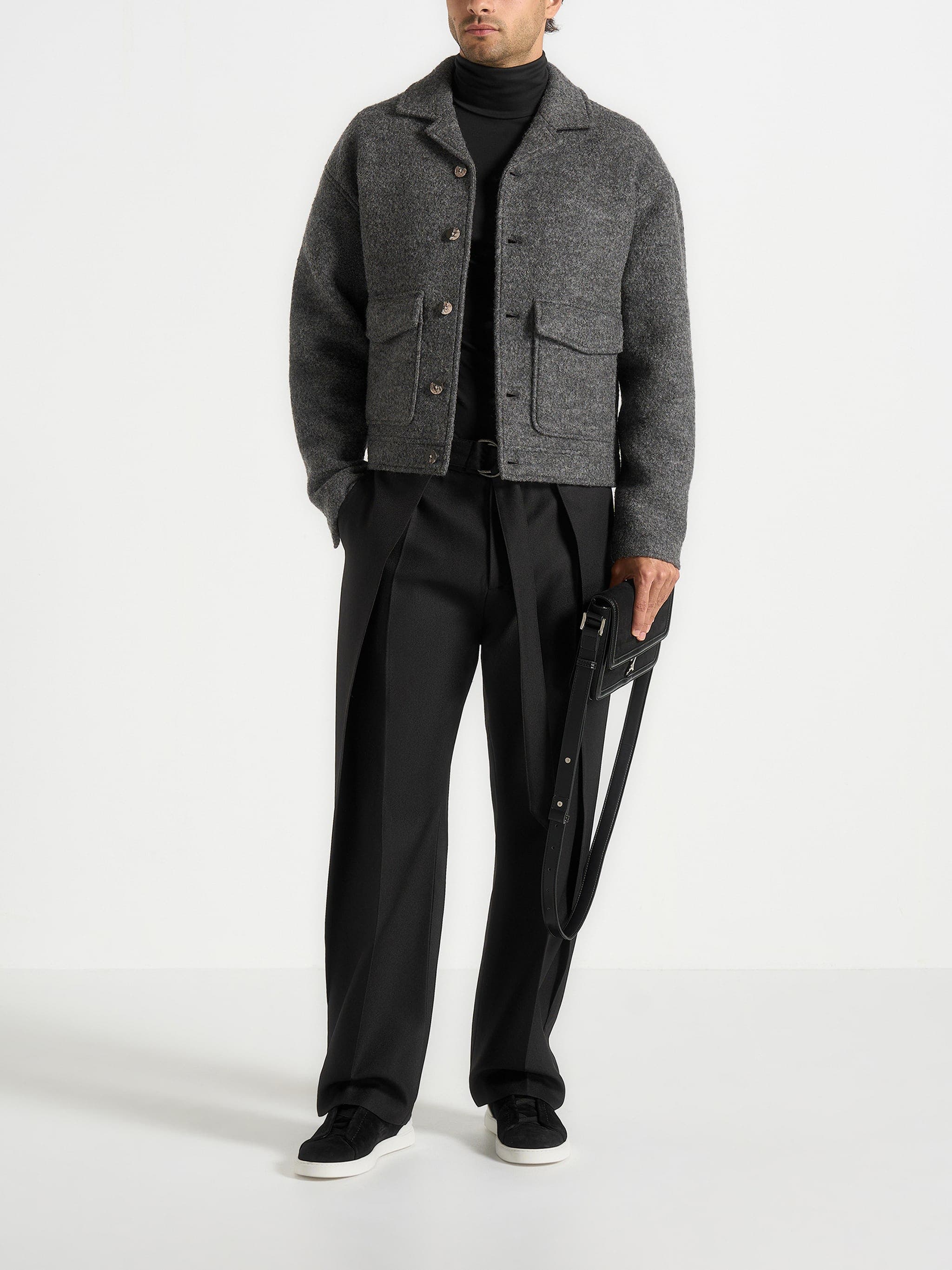 Aurel Wool Jacket With Revere Collar - image 2